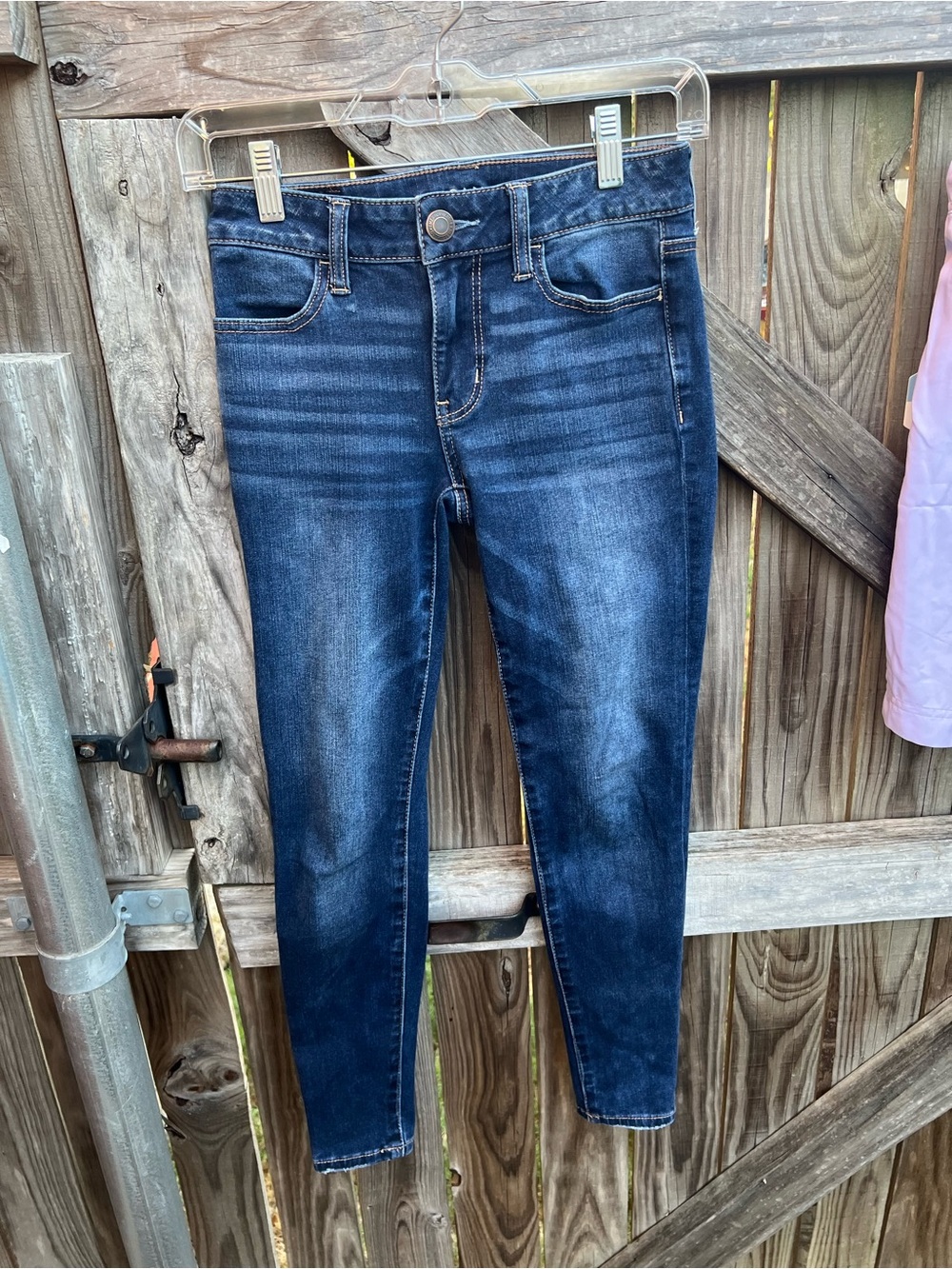 👗American Eagle Outfitters Dark Indigo Skinny Jeggings